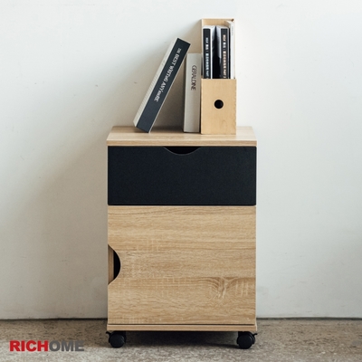 RICHOME 簡單美學E1板公文櫃W40×D40×H56 cm