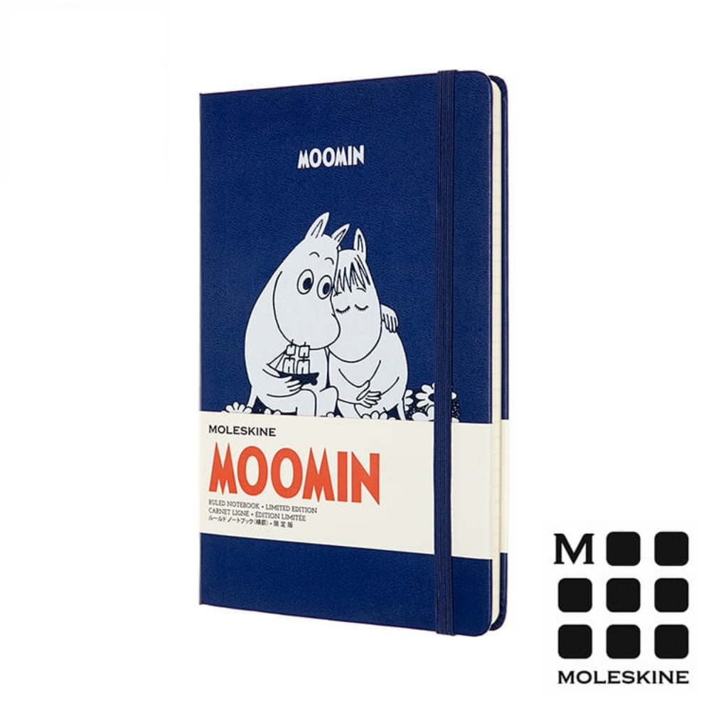 MOLESKINE 嚕嚕米Moomin 限定筆記本-藍