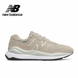 New Balance 中性復古運動鞋 燕麥奶色