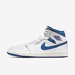 Nike Air Jordan 1 Mid SE [FN5215-141] 男 休閒鞋 運動 喬丹 復古 球鞋 工業藍