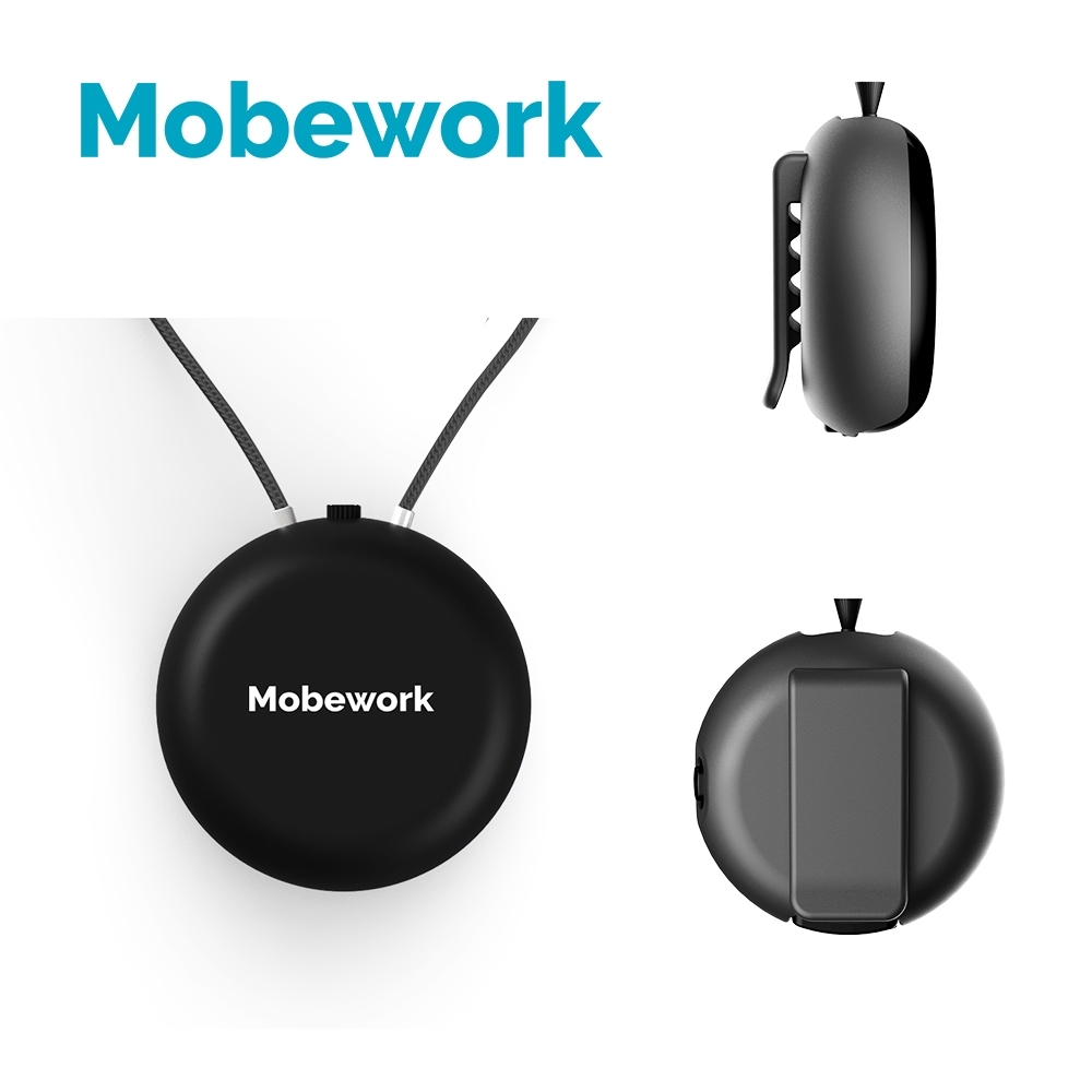 Mobework 負離子隨身空氣淨化器V2 Pro(黑)