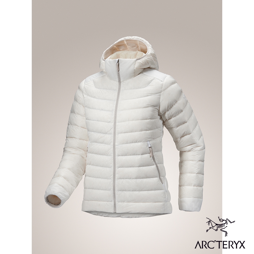 Arcteryx 始祖鳥 女 Cerium 羽絨外套 絹絲白