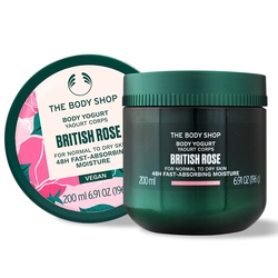 *THE BODY SHOP 英皇玫瑰嫩膚保水美肌優格200ml