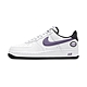 Nike Air Force 1 07 LV8 Hoops 男鞋 白色 紫色 經典 復古 休閒鞋 DH7440-100 product thumbnail 1