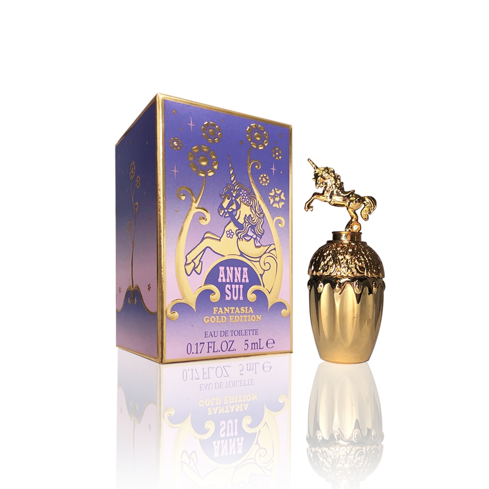 ANNA SUI 安娜蘇 童話金色獨角獸女性淡香水 5ml 沾式小香