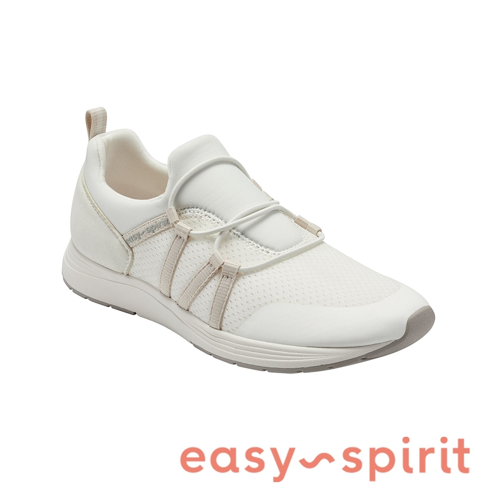 Easy Spirit-seLUANNE2 透氣彈性休閒運動鞋-米白色