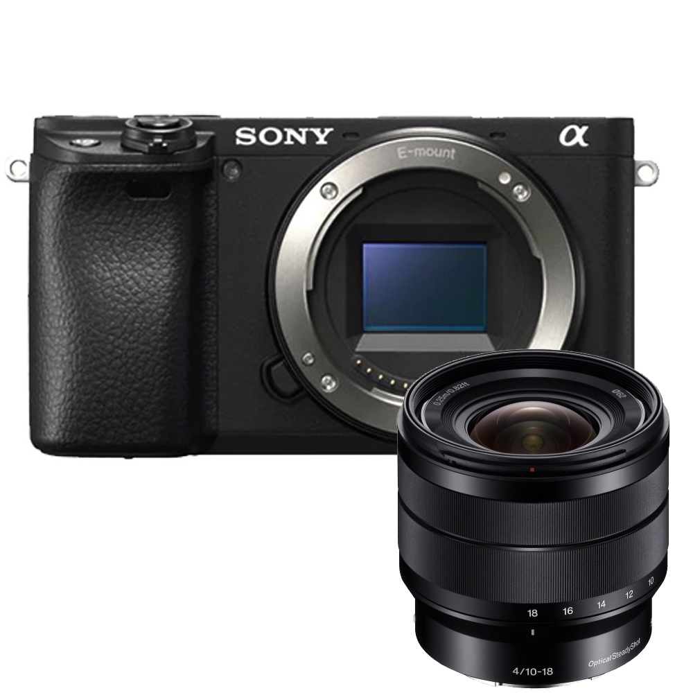 SONY A6400 單機身 + SEL1018 鏡頭 Vlogger 廣角自拍組合/公