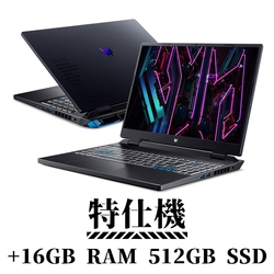 Acer 宏碁 Predator Helios Neo PHN16-71-79C7 16吋電競特仕筆電(i7-13700HX/16+16G/512+512G/RTX 4060)