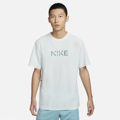 NIKE 上衣 男款 短袖上衣 運動 AS M NK DF UV HYVERSE SS I2SP 綠 HF4635-394