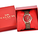 COACH 龍年限定款 Ruby 經典滿版LOGO時尚手錶(32mm)-咖啡/紅色 product thumbnail 1