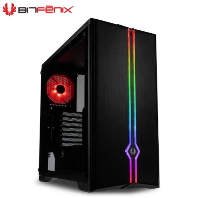 Bitfenix 火鳥 SABER 亞瑟之劍 黑 E-ATX 玻璃透側 電腦機殼  主機殼