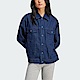 Adidas Denim Jacket IN0265 女 牛仔外套 亞洲版 休閒 經典 百搭 寬鬆 舒適 丹寧 藍 product thumbnail 1