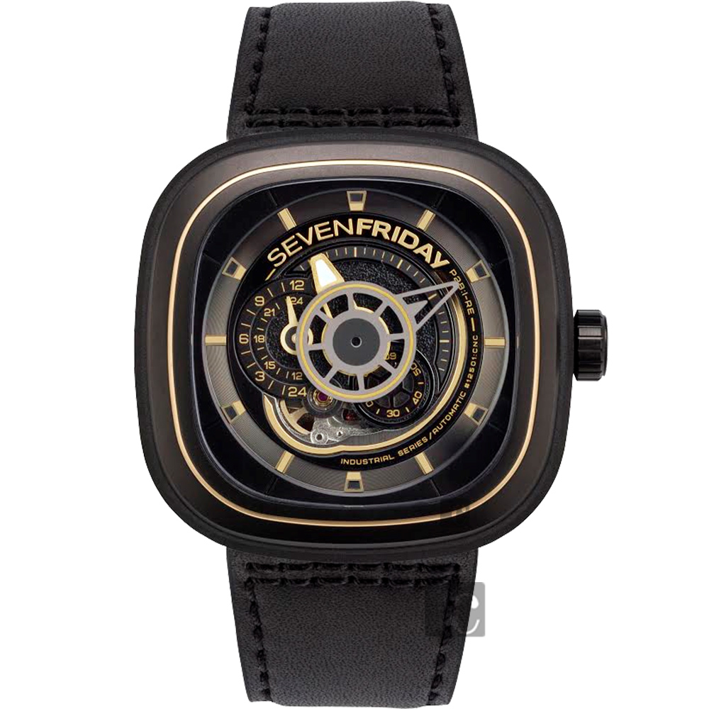 SEVENFRIDAY P2B/02 解構世界自動上鍊機械錶 送禮推薦-47mm