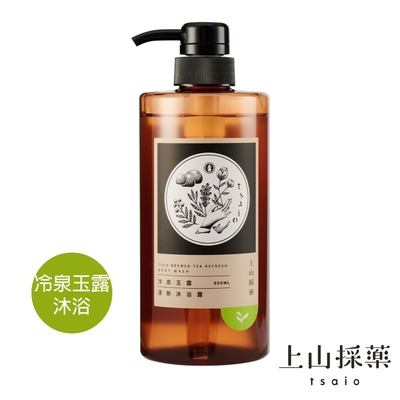 tsaio上山採藥 冷泉玉露清新沐浴露 600ml