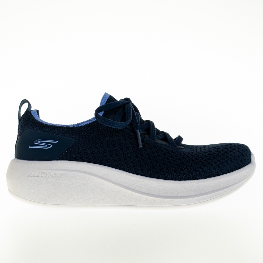 SKECHERS GORUN MAX CUSHIONING ESSENTIAL 女慢跑鞋-藍-129250NVLV