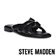 STEVE MADDEN-RAIZY 雲朵編織平底涼拖-黑色 product thumbnail 1