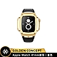 【Golden Concept】Apple Watch 41mm錶殼 金錶框 黑皮革錶帶 WC-ROL41-G product thumbnail 1