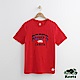 Roots 男裝-條紋字標短袖T恤-紅色 product thumbnail 1