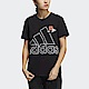 Adidas Brd Tee HM5286 女 短袖 上衣 T恤 運動 休閒 柔軟 棉質 彈性 舒適 愛迪達 黑 product thumbnail 1