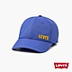 Levis Gold Tab金標系列 男女同款 可調式環釦棒球帽 / 精工立體刺繡Logo 學院藍 product thumbnail 1