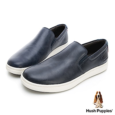 Hush Puppies Bounce 超彈力便鞋-深藍