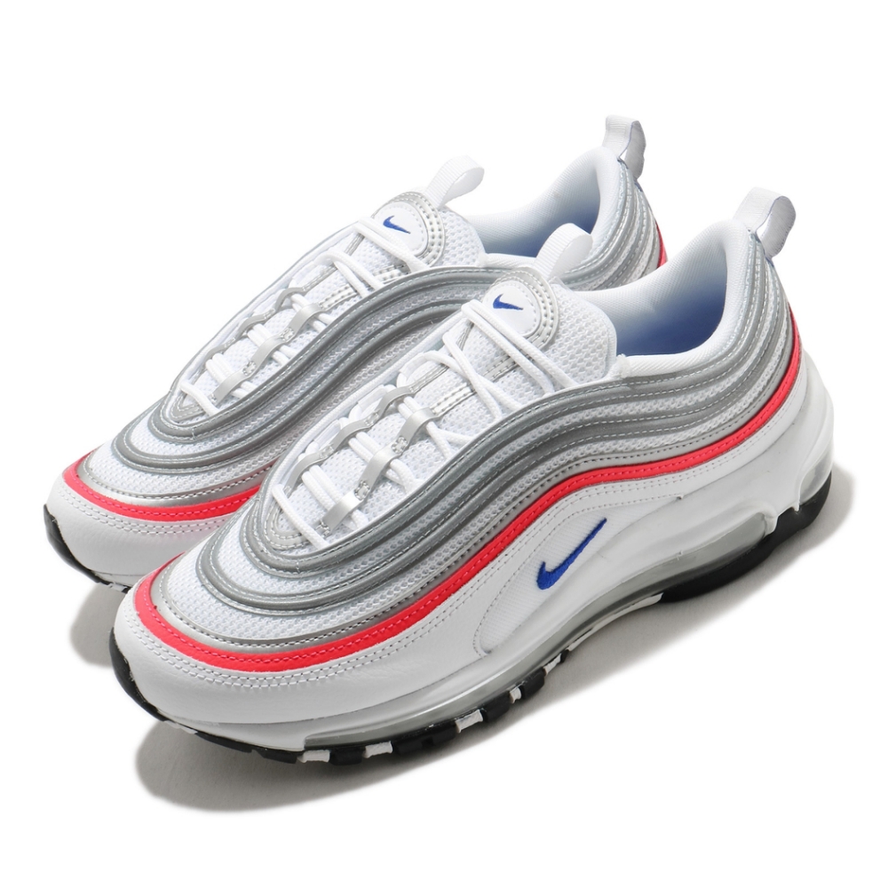 Nike 休閒鞋 Air Max 97 運動 女鞋 經典款 氣墊 舒適 避震 反光 球鞋 白 銀 CZ6087101