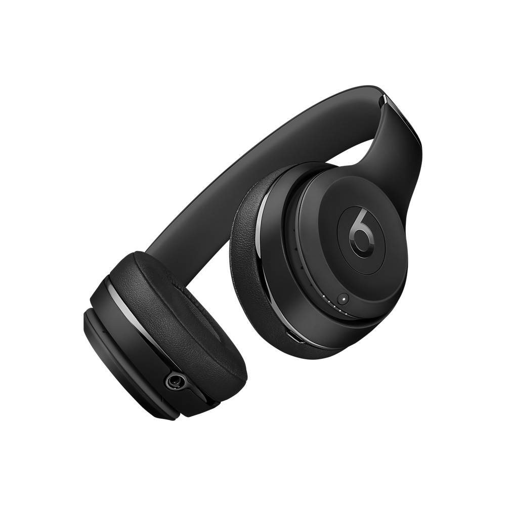 Beats Solo3 Wireless 無線頭戴式耳機-NEW黑包裝拆封福利品-供應商保固