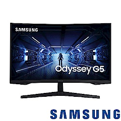 SAMSUNG C32G55TQBC 32型 Odyssey G5 2K 144Hz曲面智慧聯網電競螢幕