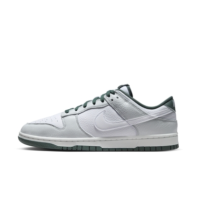 NIKE DUNK LOW RETRO SE 男休閒運動鞋-白灰綠-HF2874001