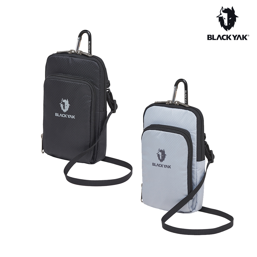 BLACKYAK LIGHT MINI斜背包(淺灰/黑色)| IU代言 運動配件 手機包 斜背包 小包 |BYDB1NAW01