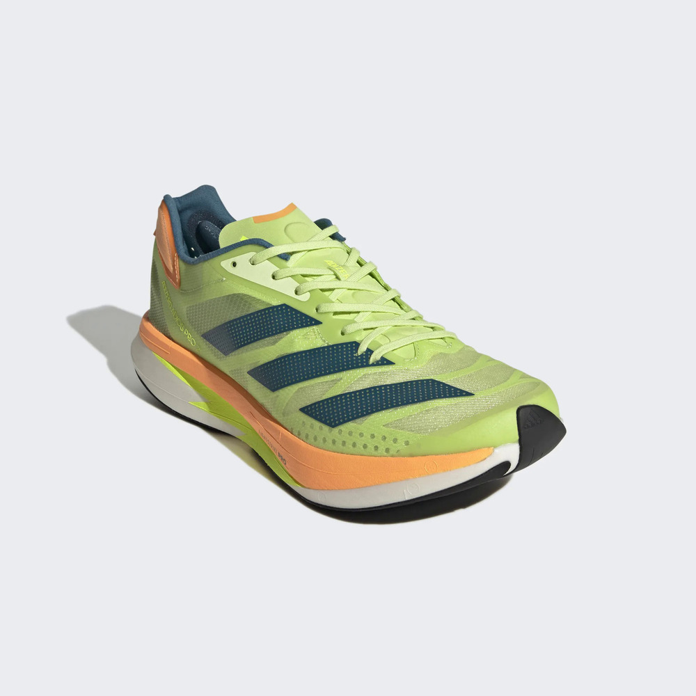 Adidas Adizero Adios Pro 2 [GX3124] 男慢跑鞋運動比賽競速跑鞋避震黃