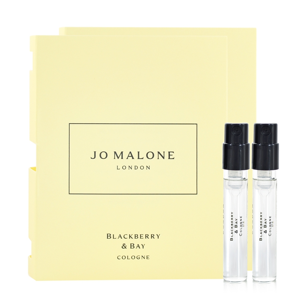 Jo Malone 黑莓子與月桂葉 針管小香 1.5ml (紙卡版) 超值2入香水 Blackberry & Bay