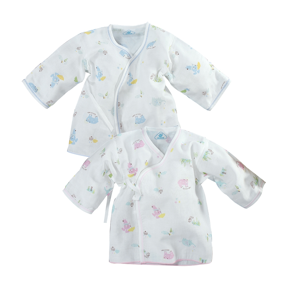 魔法Baby 嬰兒肚衣(同色兩件一組) 台灣製初生兒紗布肚衣 b0381