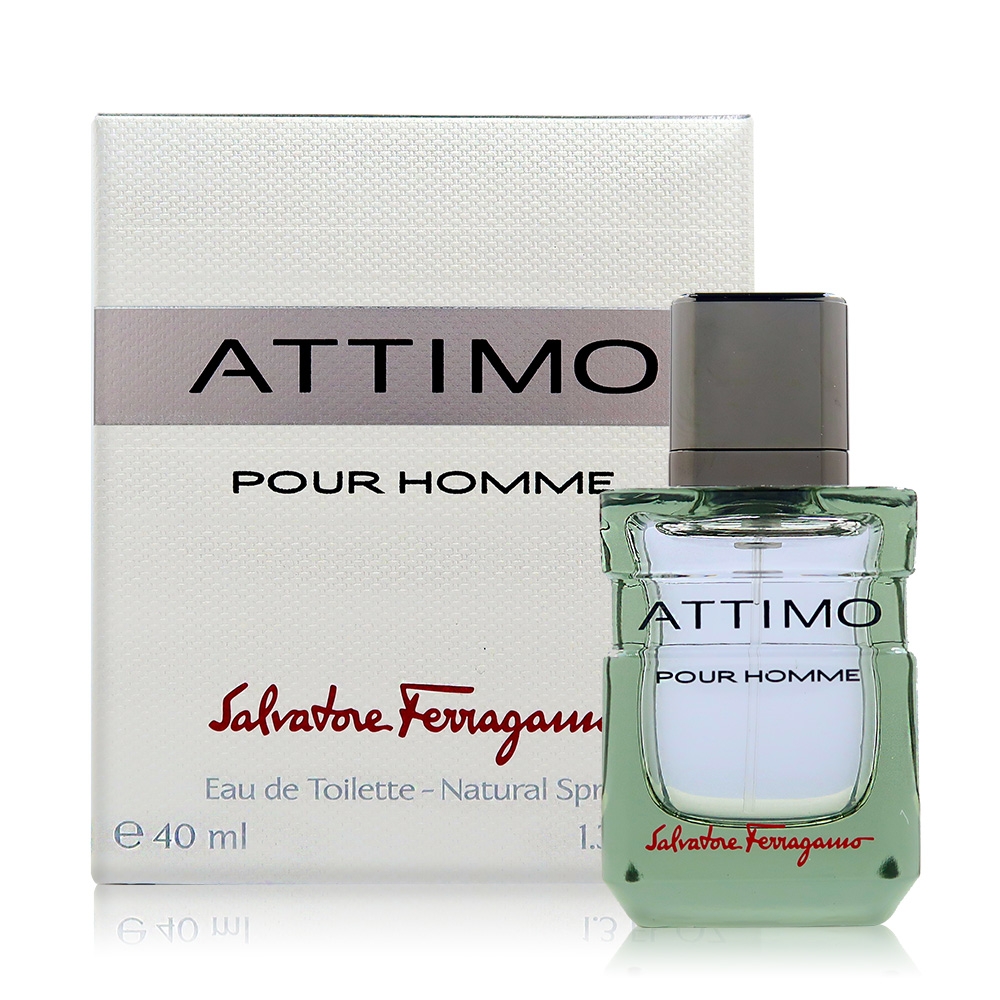 SALVATORE FERRAGAMO Attimo Pour Homme 瞬間男性淡香水40ML 效期到