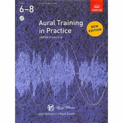 BRSM 英國皇家 聽力測驗練習本第 6-8級(含3片CD) Aural Training in Practice Grade 6-8 With 3 CD
