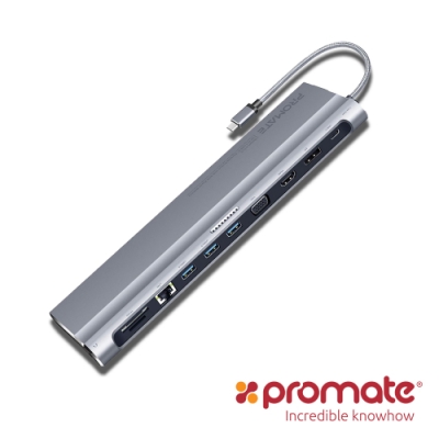 Promate USB Type C 多功能綜合充電高速集線器(BaseLink-C)