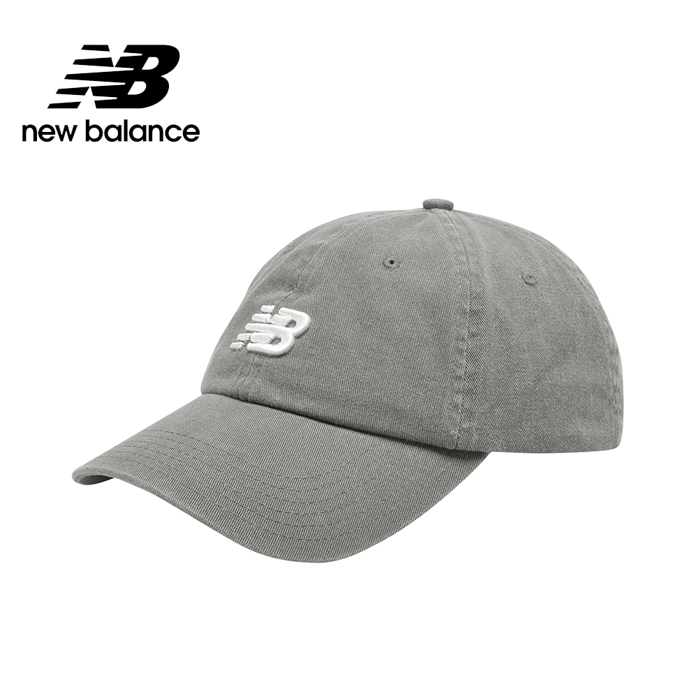【New Balance】復古棒球帽_中性_灰色_LAH91014SEL