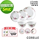 (加碼贈好禮二選一)【美國康寧】CORELLE 多款花色5件式餐具組 任選均一價 product thumbnail 1