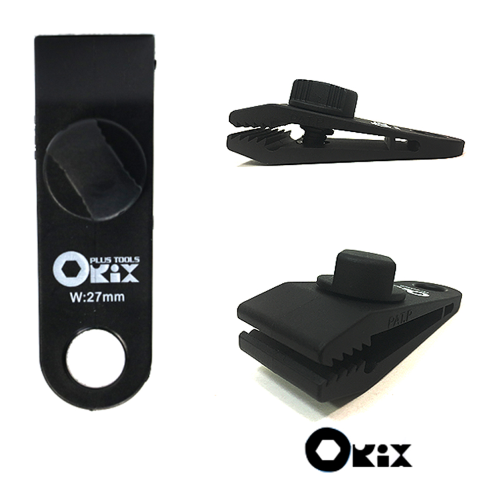 ORIX 旋鈕式固定夾/標準型/80*27mm/4入