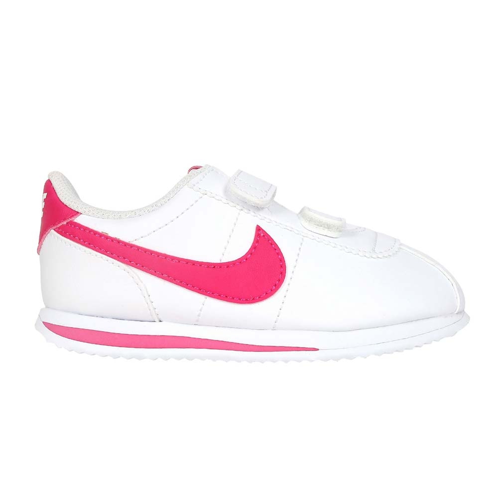 NIKE CORTEZ BASIC SL-TDV 女小童運動休閒鞋-運動 904769-109 白桃紅