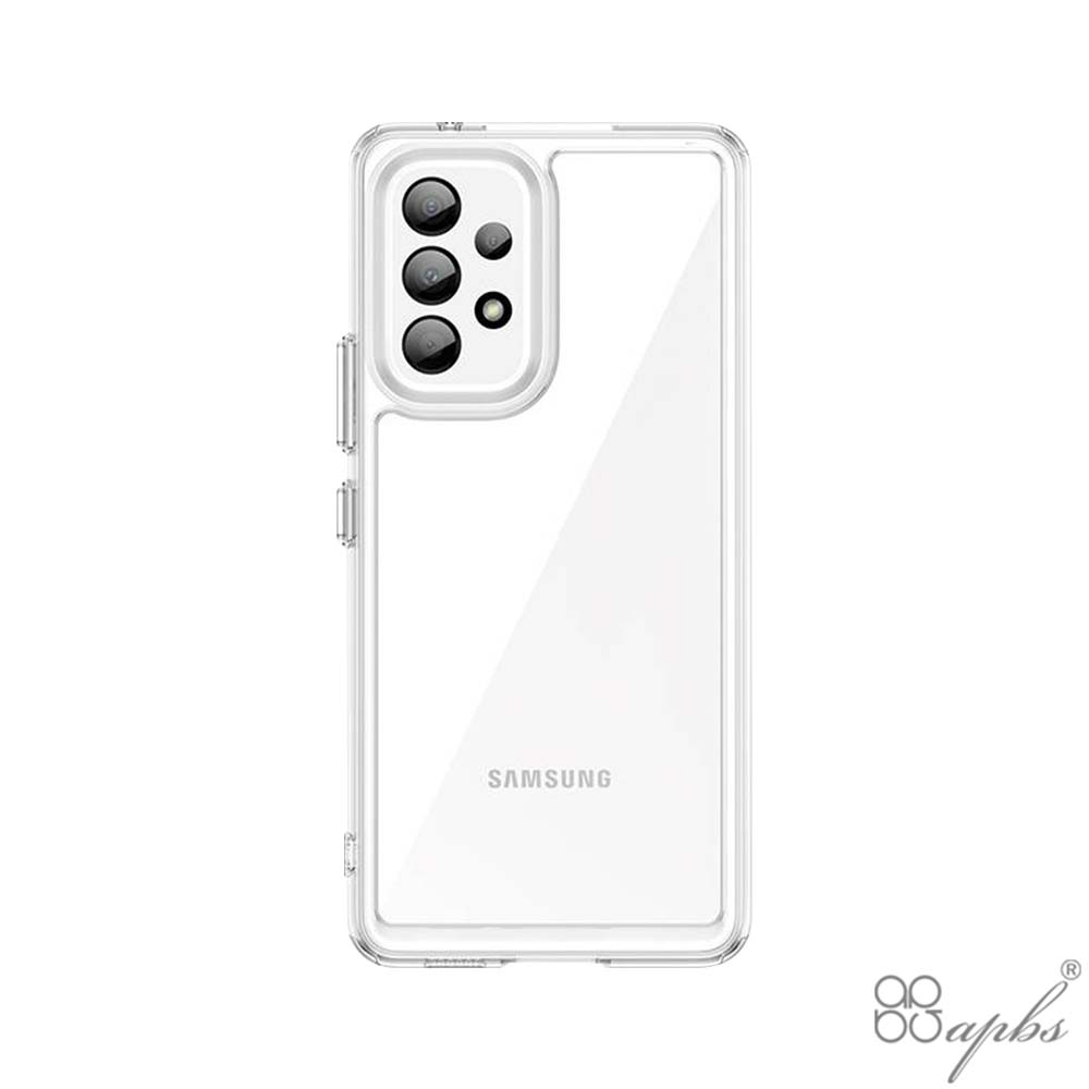 apbs Samsung Galaxy A53 5G 防震雙料手機殼-純透殼