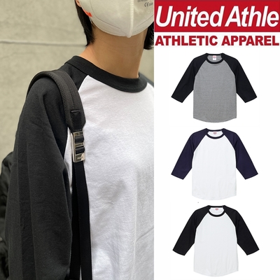 United Athle頂級柔棉接袖七分T 棒球短袖上衣 日本UA男女可穿