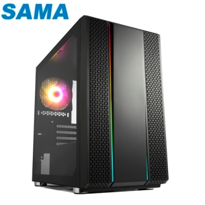 SAMA先馬 SAM1(B) 小璃光 Micro ATX 電腦機殼 電腦主機 主機殼