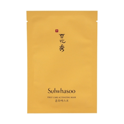 (即期品)Sulwhasoo 雪花秀 潤燥精華面膜-單片 23g(效期至2025年01月)