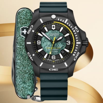 VICTORINOX瑞士維氏 I.N.O.X. Diver Titanium 限量鈦腕錶 45mm / VISA-241957.1