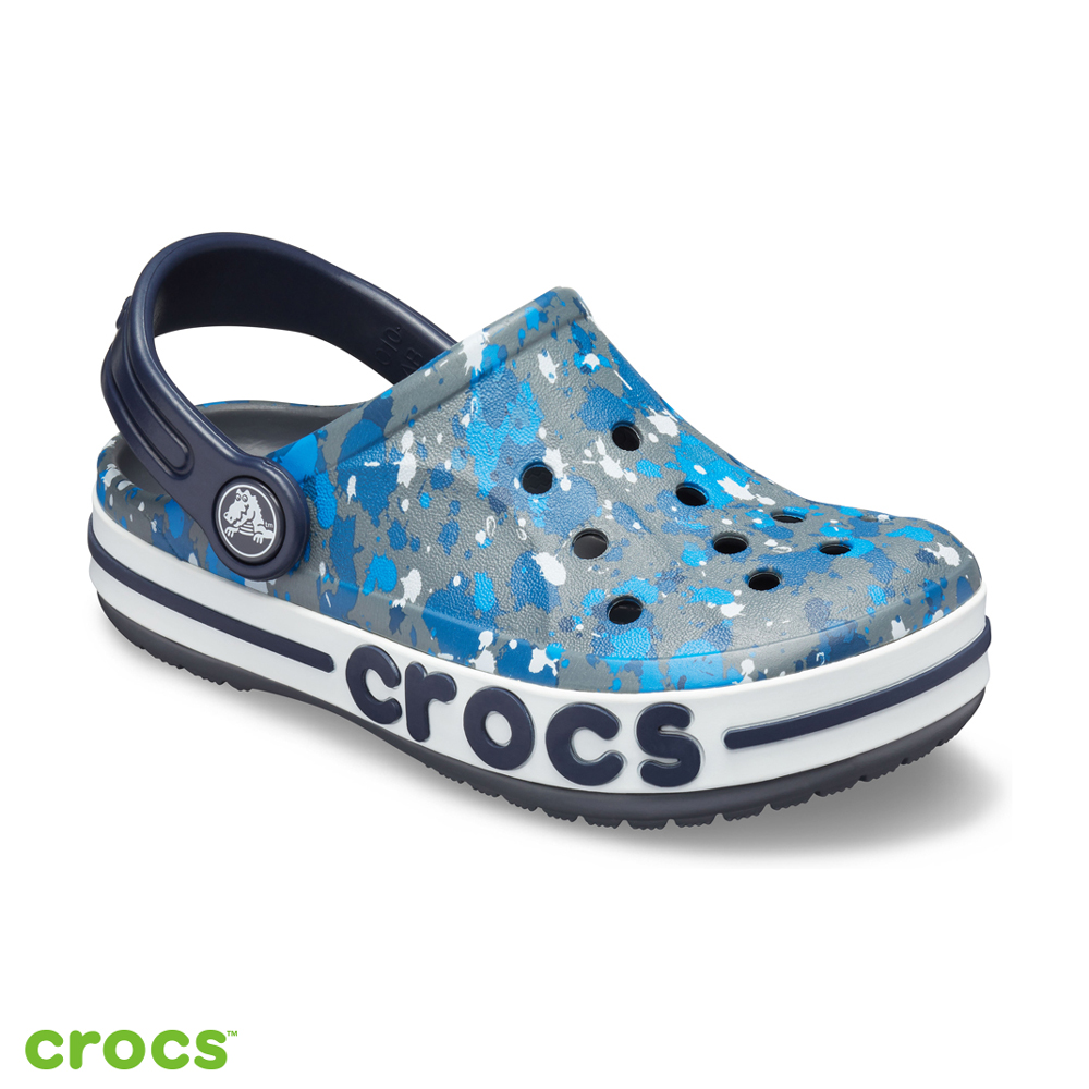 Crocs 卡駱馳 (童鞋) 貝雅卡駱班迷彩克駱格 205810-025