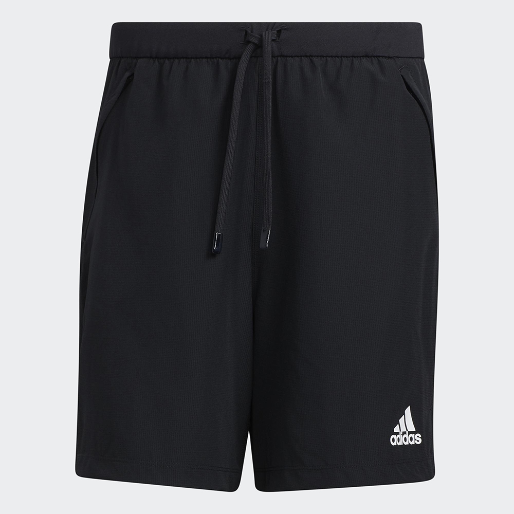 adidas 短褲 男款 運動短褲 慢跑 吸排 亞規 AM WV SHORT 黑 GU6387