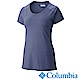 Columbia 哥倫比亞 女款-防曬50快排短袖上衣-藍紫色UAK16560UU product thumbnail 1