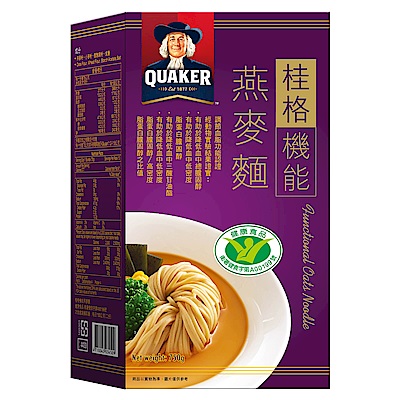 桂格 機能燕麥麵(75gx10入)