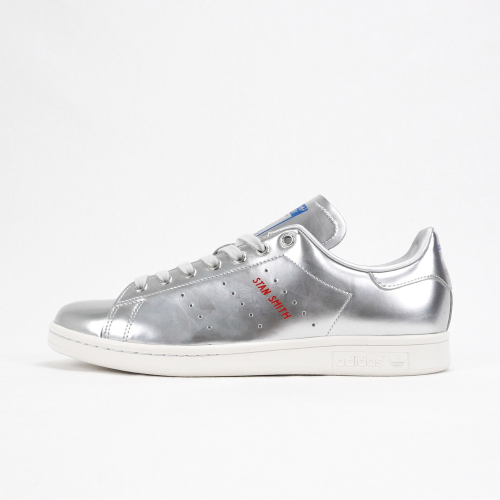 Adidas Stan Smith [FW5363] 男鞋 運動 休閒 復古 經典 潮流 亮金屬金屬 愛迪達 銀白